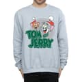 Miniatyrbilde 3 av 5: Tom And Jerry Mens Christmas Greetings Sweatshirt