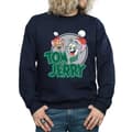 Miniatyrbilde 3 av 5: Tom And Jerry Mens Christmas Greetings Sweatshirt