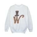 Miniatyrbillede 1 af 4: Willy Wonka Boys W Logo Hat Sweatshirt