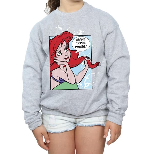 Disney Princess Girls Ariel Pop Art Sweatshirt