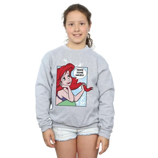 Disney Princess Girls Ariel Pop Art Sweatshirt