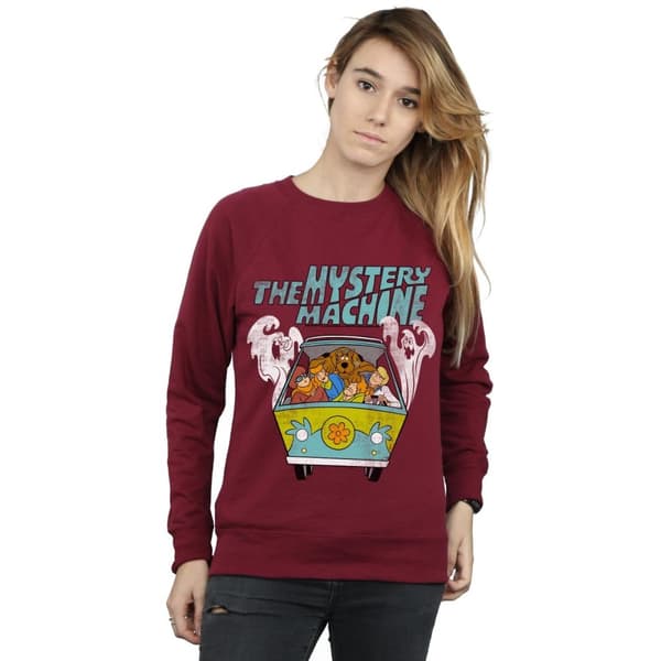 Scooby Doo Womens/Ladies Mystery Machine Sweatshirt