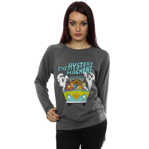 Scooby Doo Womens/Ladies Mystery Machine Sweatshirt