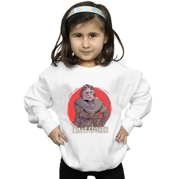 Star Wars Girls The Mandalorian I Have Spoken Sweatshirt