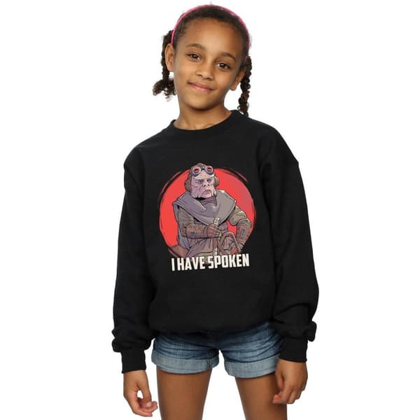 Star Wars Girls The Mandalorian I Have Spoken Sweatshirt