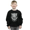 Miniatyrbillede 2 af 5: Marvel Boys Thor Ragnarok Hammer Logo Sweatshirt