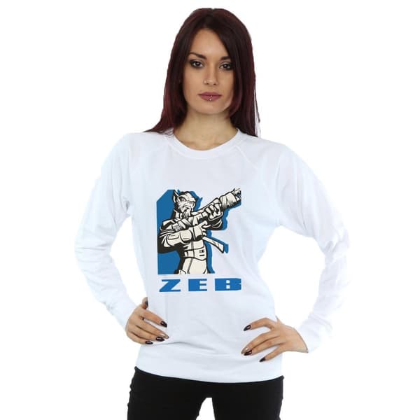Star Wars Dam/Tjej Rebels Zeb Sweatshirt