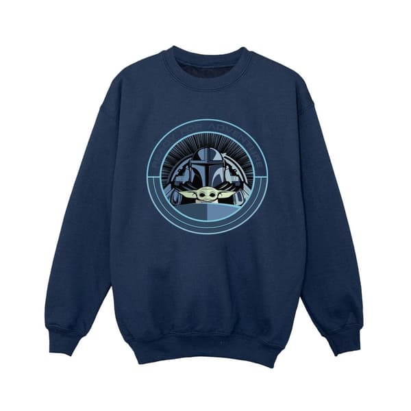 Star Wars Pojkar Mandalorian Grogu - redo för äventyr - tröja