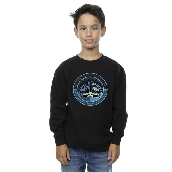 Star Wars Pojkar Mandalorian Grogu - redo för äventyr - tröja