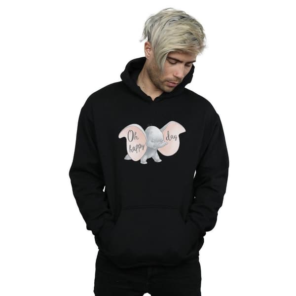 Disney Mens Dumbo Happy Day Hoodie