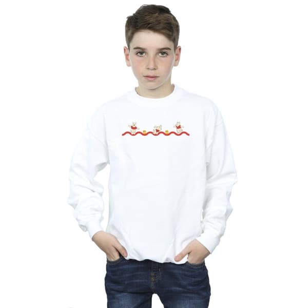 Disney Boys Winnie The Pooh Hunny Line Sweatshirt