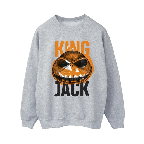Disney Dam/Tjej The Nightmare Before Christmas King Jack Sweatshirt