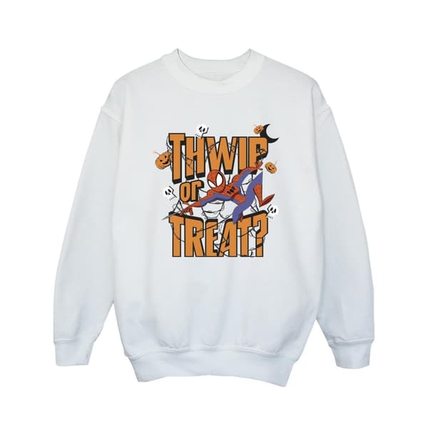 Marvel Spider-Man Thwip Or Treat-tröja för flickor