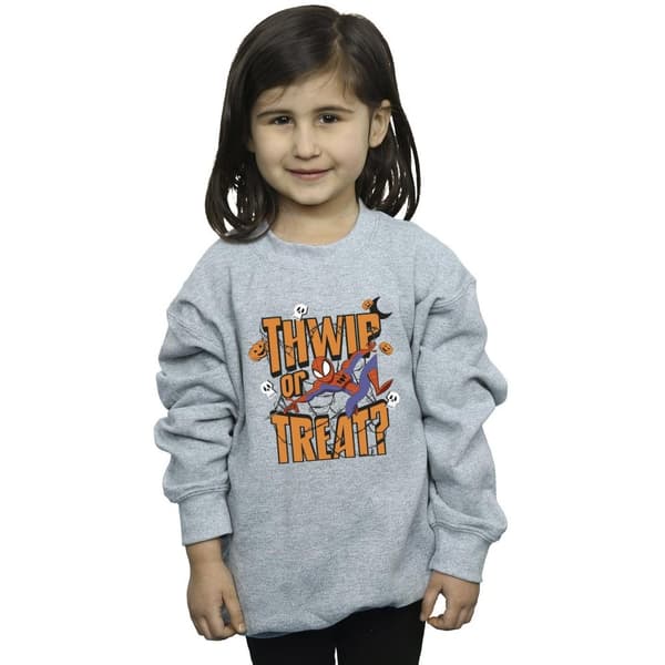 Marvel Girls Spider-Man Thwip Or Treat Sweatshirt