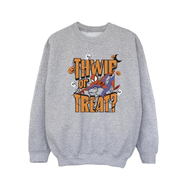 Marvel Girls Spider-Man Thwip Or Treat Sweatshirt