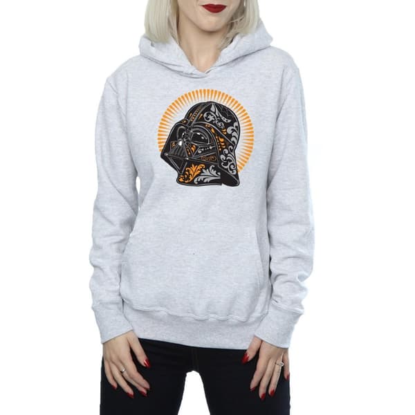 Star Wars Kvinnor/Ladies Darth Vader Dia De Los Muertos Hoodie