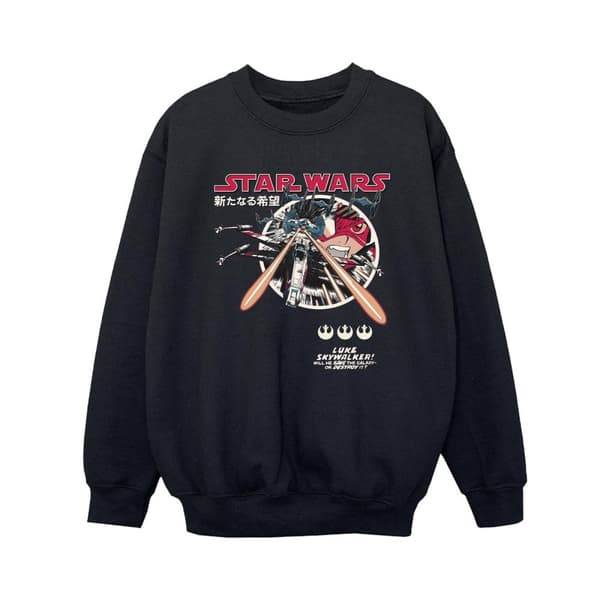 Star Wars Klassisk Luke Manga-tröja för pojkar