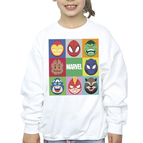 Marvel Girls Easter Eggs Sweatshirt