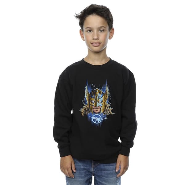 Marvel Boys Thor Love And Thunder Mask Sweatshirt