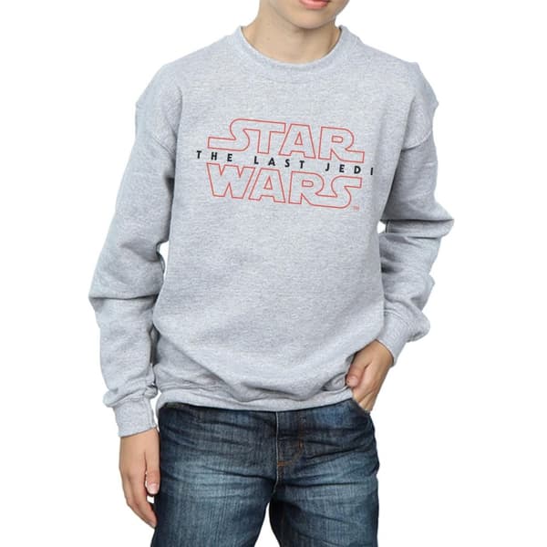 Star Wars Pojkar The Last Jedi Logo Sweatshirt