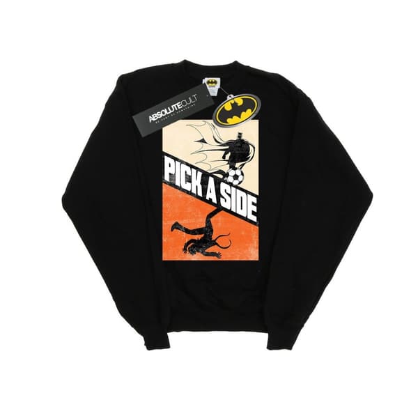 DC Comics Womens/Ladies Batman Football Pick A Side Sweatshirt