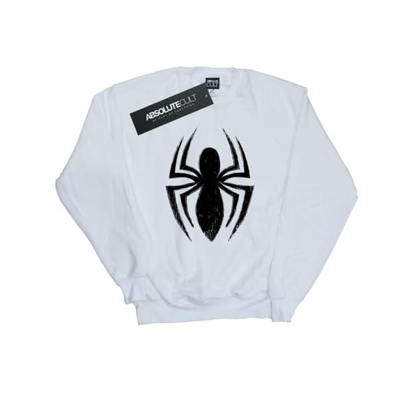 Marvel Girls Spider-Man Ultimate Spider Logo Sweatshirt