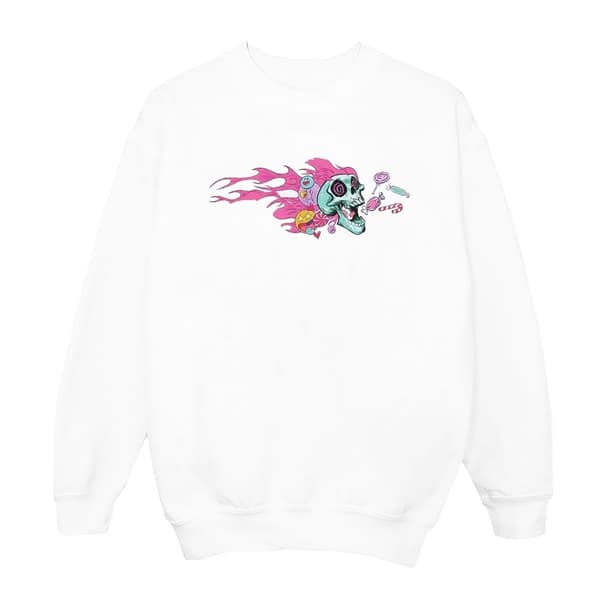 Disney Girls Wreck It Ralph Candy Skull Sweatshirt