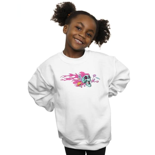 Disney Girls Wreck It Ralph Candy Skull Sweatshirt