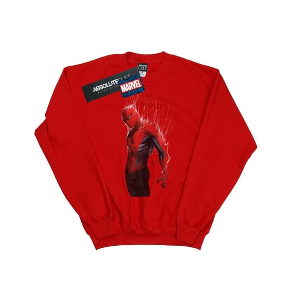 Marvel Womens/Ladies Spider-Man Web Wrap Sweatshirt