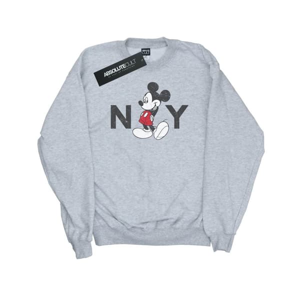 Disney Mens Musse Pigg NY Sweatshirt