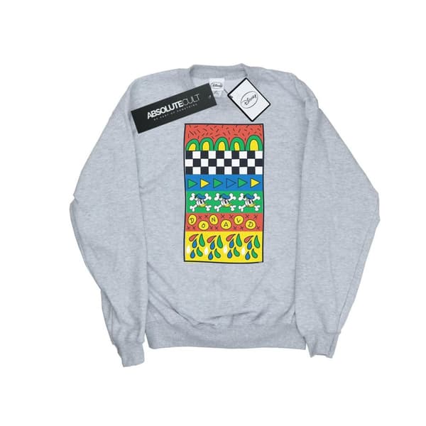 Disney Herr Donald Duck Sweatshirt med vintagemönster