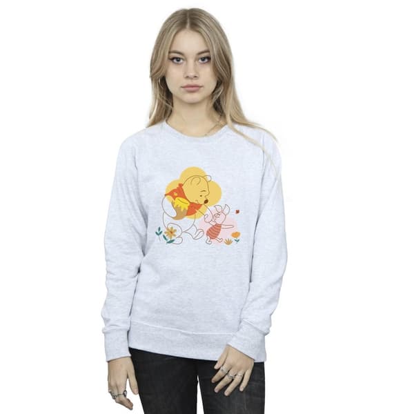 Disney Dam/kvinnor Winnie The Pooh Piglet Sweatshirt