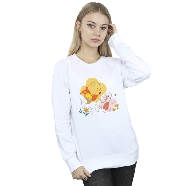 Disney Dam/kvinnor Winnie The Pooh Piglet Sweatshirt