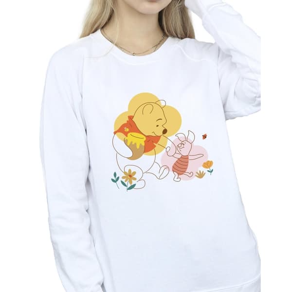 Disney Dam/kvinnor Winnie The Pooh Piglet Sweatshirt