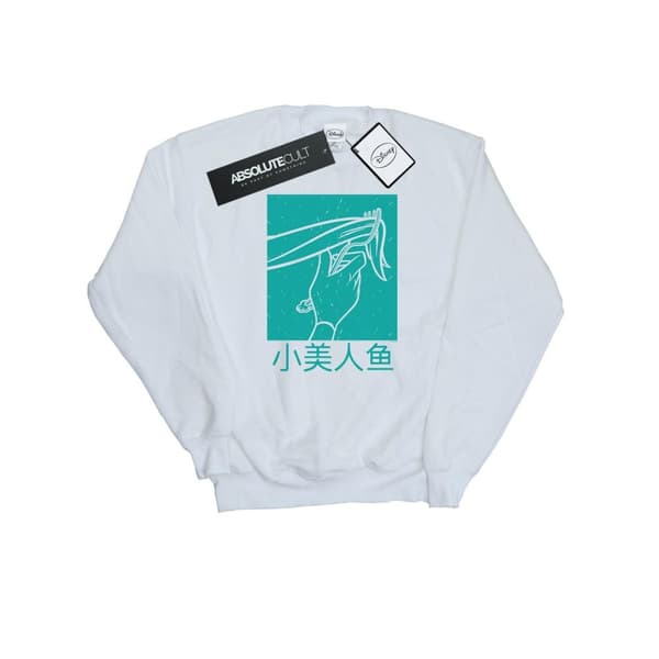 Disney Princess Dam/Tjej Ariel Den lilla sjöjungfrun Hårslag Sweatshirt