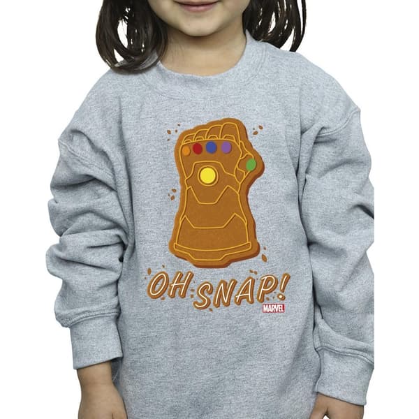 Marvel Girls Thanos Oh Snap Sweatshirt