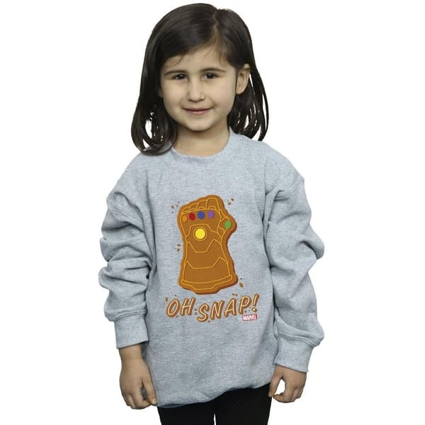 Marvel Girls Thanos Oh Snap Sweatshirt