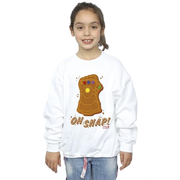 Marvel Girls Thanos Oh Snap Sweatshirt