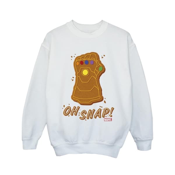 Marvel Girls Thanos Oh Snap Sweatshirt