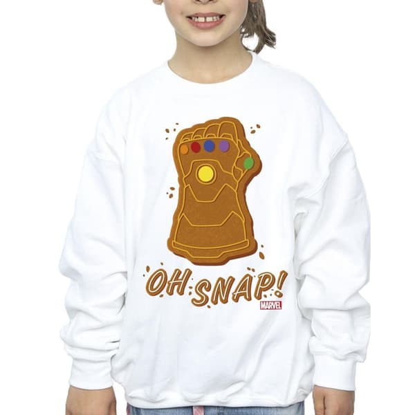 Marvel Girls Thanos Oh Snap Sweatshirt