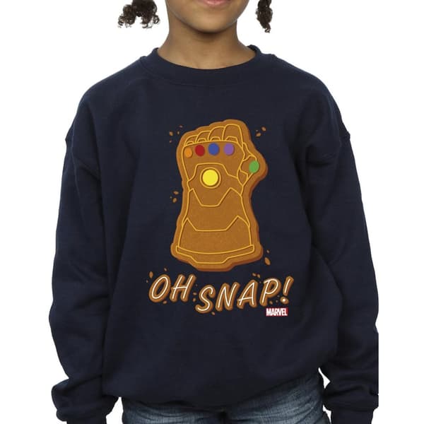 Marvel Girls Thanos Oh Snap Sweatshirt