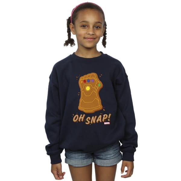 Marvel Girls Thanos Oh Snap Sweatshirt