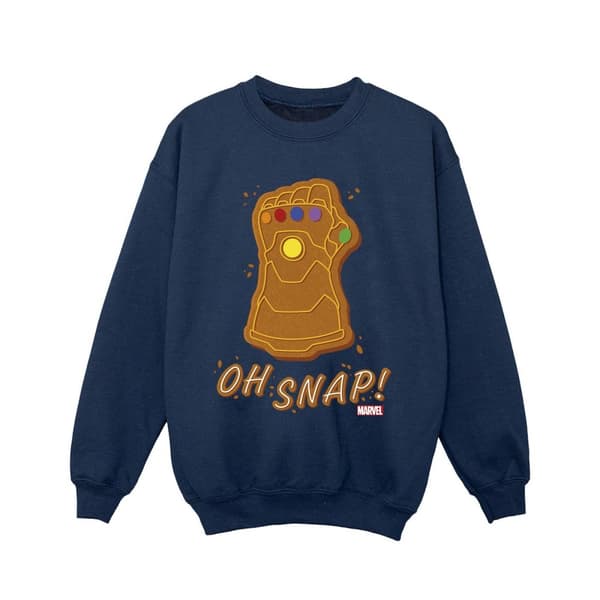 Marvel Girls Thanos Oh Snap Sweatshirt