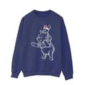 Miniatyrbilde 1 av 3: Disney Mens Winnie The Pooh Piglet Christmas Sweatshirt