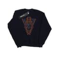 Miniatyrbild 1 av 5: Marvel Dam/Tjej Svart Panther Tribal Heads Sweatshirt