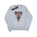 Miniatyrbild 1 av 5: Marvel Dam/Tjej Svart Panther Tribal Heads Sweatshirt