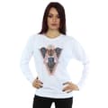 Miniatyrbild 2 av 5: Marvel Dam/Tjej Svart Panther Tribal Heads Sweatshirt