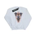Miniatyrbild 1 av 5: Marvel Dam/Tjej Svart Panther Tribal Heads Sweatshirt