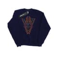 Miniatyrbild 1 av 5: Marvel Dam/Tjej Svart Panther Tribal Heads Sweatshirt