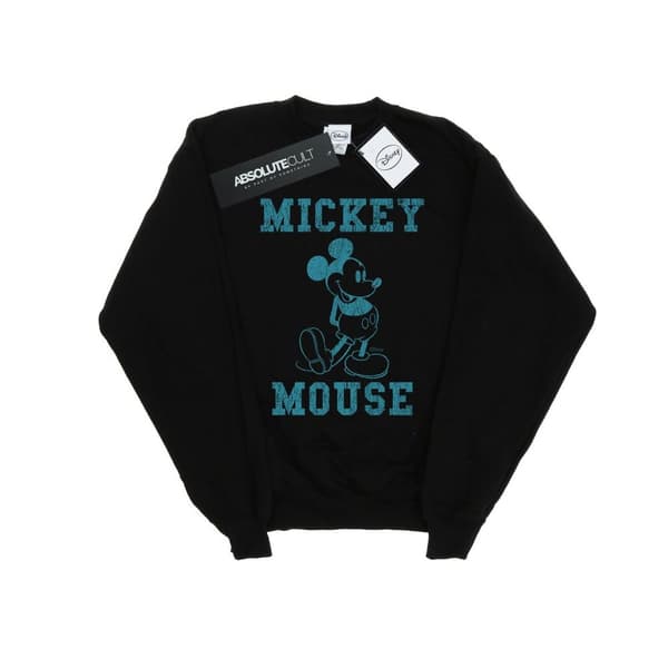 Disney Dam/Tjej Musse Pigg - Sweatshirt med tryck och sparkar